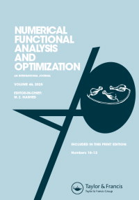 Numerical Functional Analysis and Optimization